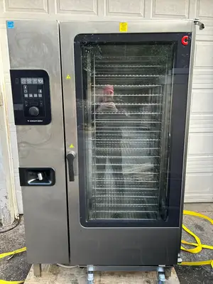 Convotherm C4ED20.20GB Gas Full Roll-In Combi Oven 327,000 BTU Refurbished Tested and Working