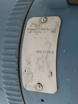 USED Rosemount H03-217110