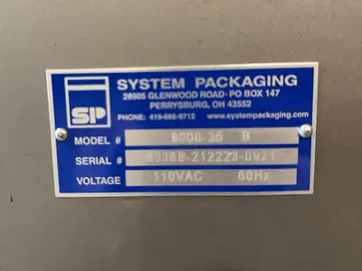 Used SYSTEM PACKAGING _UNKNOWN_ Horizontal Form Fill Seal Pennsylvania US | Highland Automation #1298401