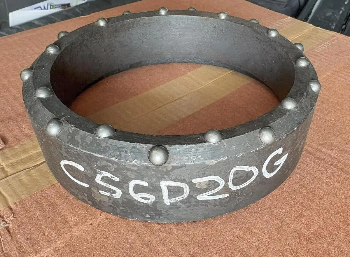 Used AFTERMARKET 6" DUAL ROTARY CASING SHOE – 20 DOMED BUTTONS ASSEMBLY- EXTRA HEAVY DUTY Drilling Attachments Pennsylvania US | East West Machinery & Drilling #1418098
