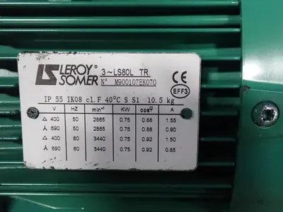 USED LEROY SOMER LS80L TR