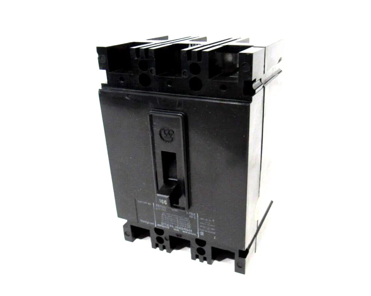 NEW WESTINGHOUSE FB3100L CIRCUIT BREAKER 100A 3 POLE