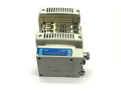 VV5QC21-04N3SDB-S | SMC  Integrated Type Base Mount Plug-In Manifold - Used