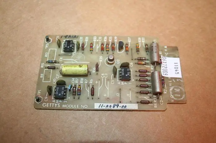 Used GETTYS 11-0089-100 Circuit Boards Michigan US | Ideal Machinery #607687
