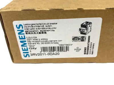 NEW SIEMENS 3RV2011-0ADA20