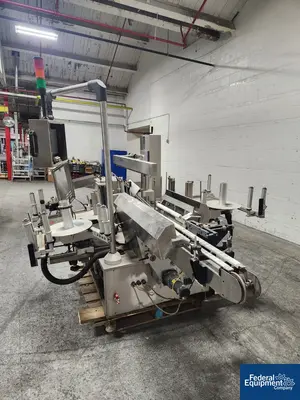 USED NJM/CLI NJM-CLI Wrap Around Labeler, Model 326VLRDBP