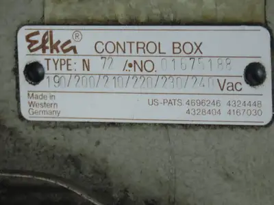 Used EFKA _UNKNOWN_ A.C. Motors Indiana US | Arrow Industrial #1456484