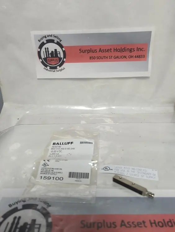 New | in-Stock BALLUFF BES0180 Sensors | Surplus Asset Holdings #1206473