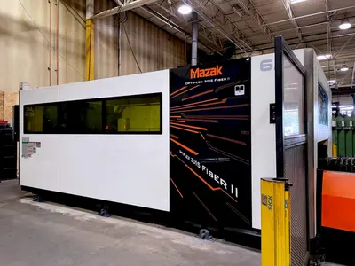 Used 2016 MAZAK OPTIPLEX 3015 FIBER II Laser Cutters Illinois US | Machine Factory Outlet #1264267