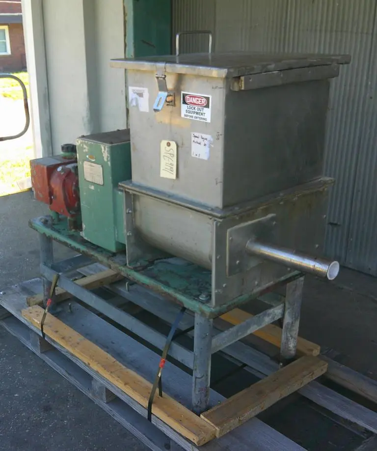 SPC9191  Feeder 1.75" dia. Acrison screw feeder 11.5" long feed tube, Stainless Steel