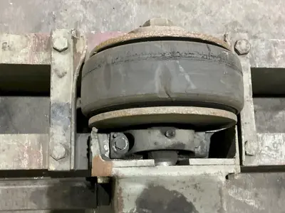 20,000 LB (10 TON) ARONSON MODEL #WRD10 POWERED TANK TURNING ROLLS, DRIVE & IDLER: YOBRO #25144