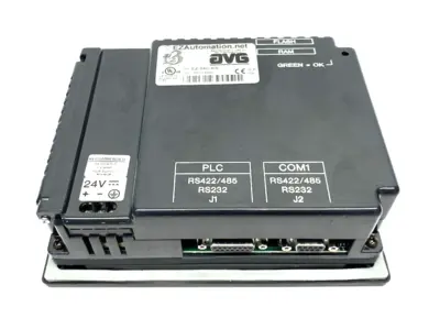 USED AVG AUTOMATIONDIRECT EZTOUCH 6” STN SLIM BEZEL COLOR PANEL, KOYO ONLY