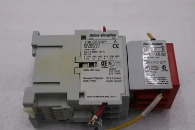Allen-Bradley 700-CF310 SER A Used Safety Control Relay Contractor #L-482-C