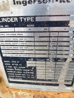 USED INGERSOLL RAND HSE