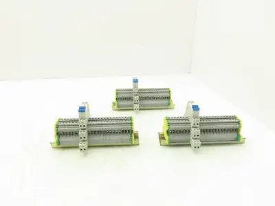 Connectwell Hongfa 41F-1Z-C2-5 Terminal Block Relay base D Rail Mixed Lot of 78