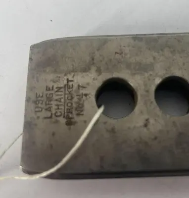 USED WM.H FILEDS 1/4" X 2-3/4" X 4"