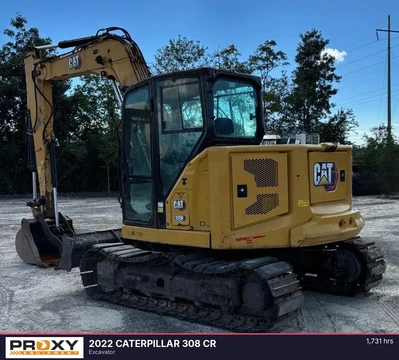 Used 2022 CATERPILLAR 308 CR Excavators Florida US | Proxy Equipment #1550401