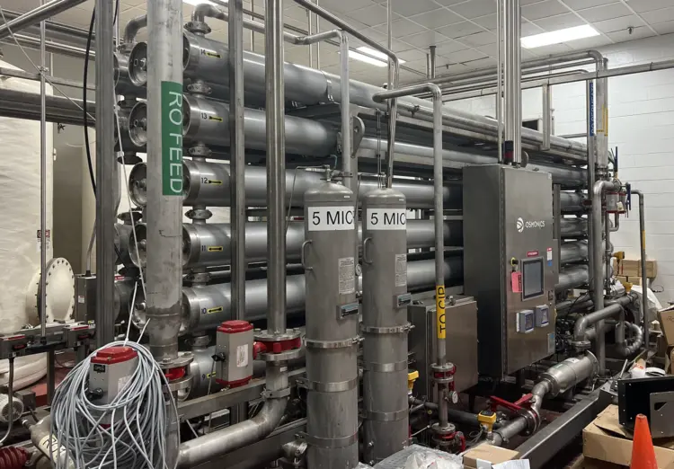 Used GE OSMONICS R0,54A-HR (PA)216K-DP-DLX Water Treatment Equipment | Beverage Industries #1359564