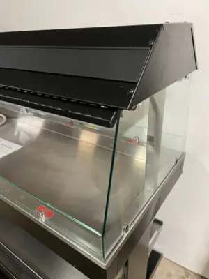 182-0181 Atlantic Food Bars HH7530 Mobile Rotisserie Chicken Merchandiser
