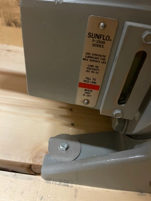 Used Sundyne Sunflo P25-DES Pumps Minnesota US | Peak Machinery, Inc. #285599