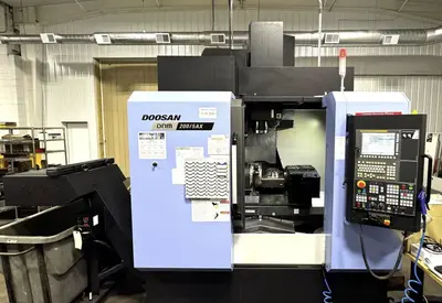 2017 DOOSAN DNM 200/5AX 5-Axis+ Vertical Machining Centers | Toolquip, Inc. (1)