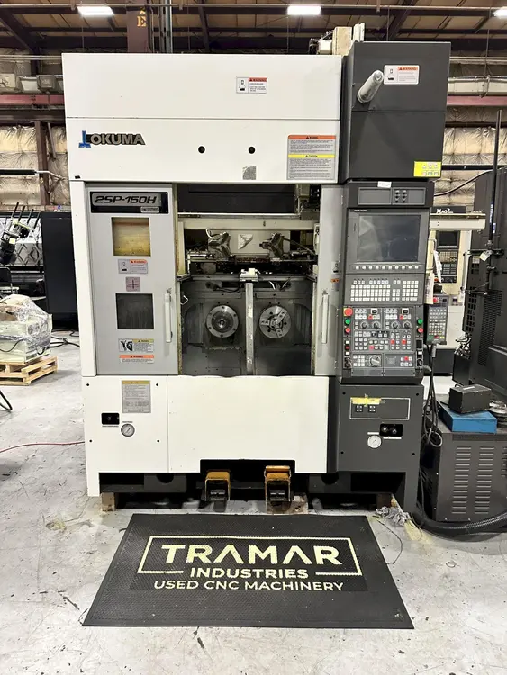 Used 2015 OKUMA 2SP-150H CNC Lathes Michigan US | Tramar Industries #419495