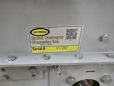 Used HYTROL SLIDER BED BELT CONVEYOR Belt Conveyors Wisconsin US | Packer City Sales #1318500