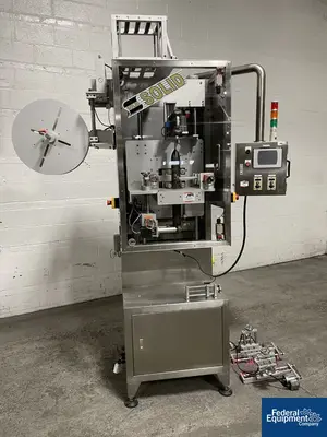 USED Solid Precision Machinery SPM Shrink Sleeve Applicator, Model MPI-400
