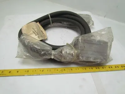 Amphenol-Sine H24-MPS/FPS 12Ft Length 24 Pin Connector Assembly Cable Network