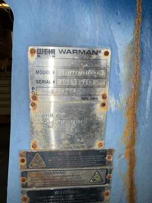 Used WARMAN 064EEYAMAAAMM03 Pumps South Carolina US | Yellow Tag Capital Recovery #1328003