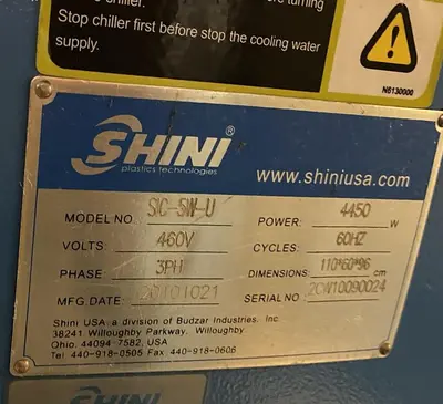 USED SHINI BWA-WC-05-FCB-12-00-000