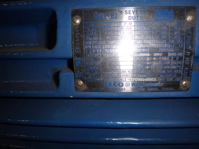 Westinghouse 40 hp, 1800 rpm motor