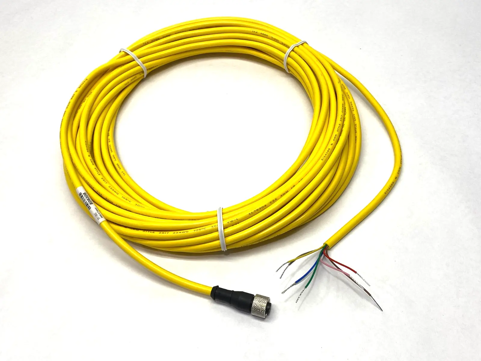 New | in-Stock Banner Single Ended Cordset M12 8-Pin Female 15.24m 806306 Cable & Wire Michigan US | Maverick Industrial Sales #1391261