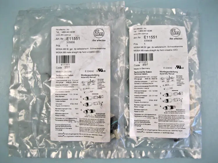 New | in-Stock IFM E11551 Misc Electrical & Power Parts New Hampshire US | Bitter End Trading #1128149
