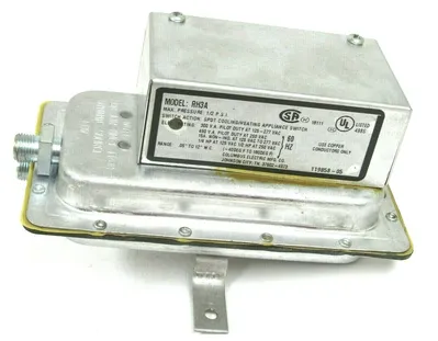 NEW COLUMBUS ELECTRIC RH3A PRESSURE SWITCH