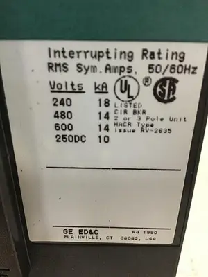 USED GE TED136050