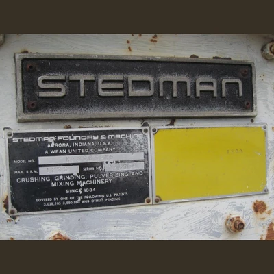 USED STEDMAN FOUNDRY AND MACHINE K-30C5-55