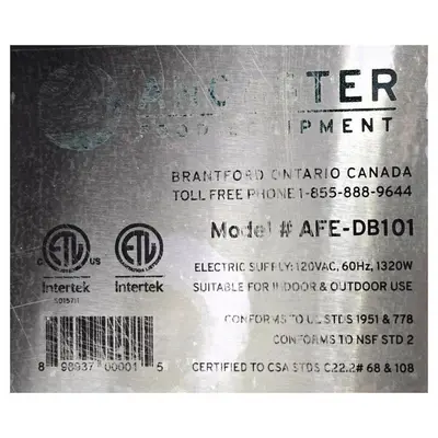 USED ANCASTER KU10-12/AFE-DB101