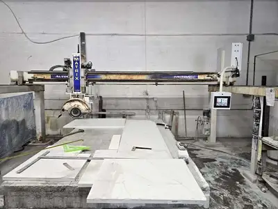 2015 MATRIX Triton II Auto-Cut Bridge Saws | STONE EQUIPMENT WAREHOUSE (1)
