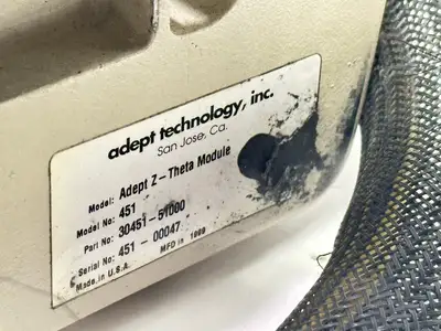 Used Adept Technologies 30451-51000 Robot Parts Michigan US | Maverick Industrial Sales #1463938