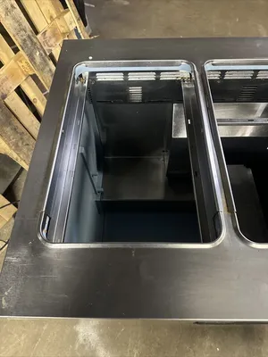 174-0201 Delfield 48" Self Contained Sandwich Prep Table Cooler
