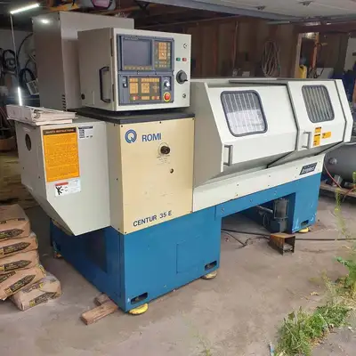 BRIDGEPORT ROMI Centur 35E Lathe CNC | Asset Exchange Corporation (1)