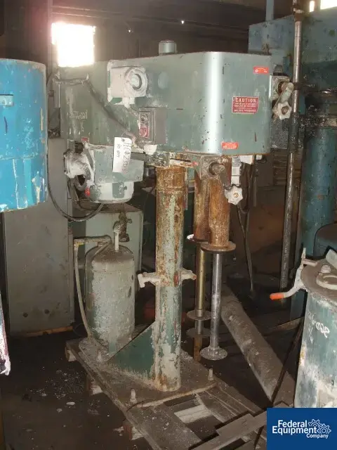Used Myers 7.5 HP Myers Dual Shaft Disperser, Model V550A-5-7.5, S/S Dispersers / Emulsifiers Ohio US | Federal Equipment Company 4 #125238