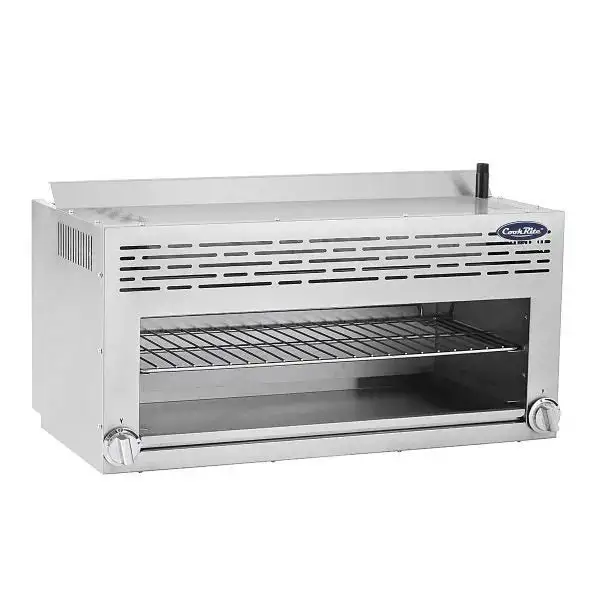 New | in-Stock Atosa New Atosa ATCM-36 36'' Cheesemelter - 35,000 BTU (Range Mounting Kit Included) Salamanders & Cheese Melters Illinois US | Falcon Restaurant Supply #1375218