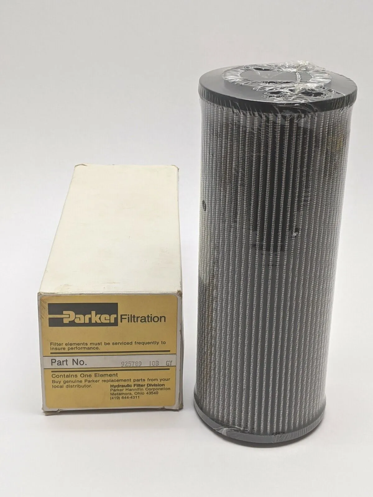 925789 | Parker Filtration  10B GY Hydraulic Filter Element - New Other