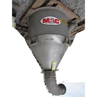 Mac 18 cu. ft. Stainless Steel Hopper