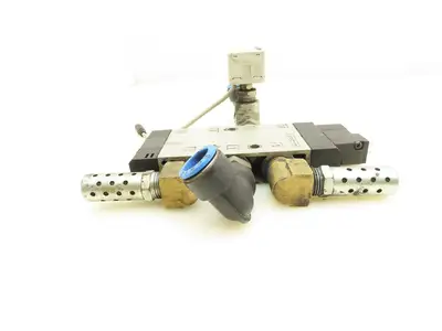 Festo  CPE24-M1H-5LS-3/8 Pneumatic Solenoid Valve 24VDC 3/2 Way