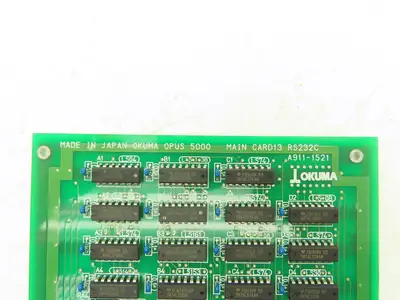Okuma E4809-436-033-C Opus 5000 Printed Circuit Board Main Card 13 PCB Lot of 2