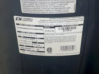 USED CAMPBELL HAUSFELD CE705000AJ (TF41082XVA)