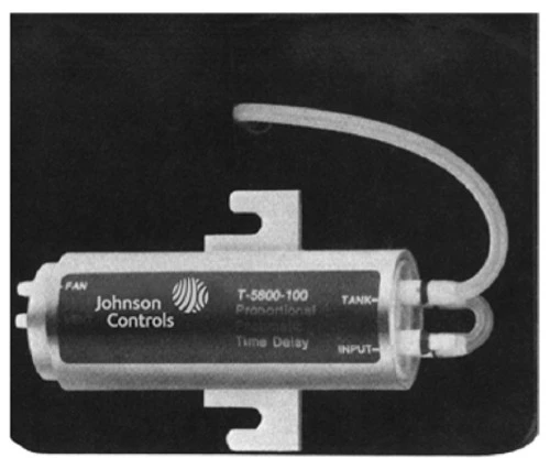 Johnson Controls T-5800-100G Pneumatic Time Delay, Proportional, Receiver Control [New]
